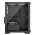 ÷ Caja microatx keep out xc-201 glass 1x3.5? 1x2.5? 1xusb2.0 1xusb3.0 gpu max 310mm lat cristal templa