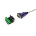 ÷ Cable usb 2.0 a serie r422/485 equip 1.5m inc. bloque terminales db9 windows 7/8/10/11 linux mac os
