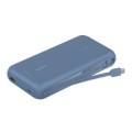 ÷ Powerbank belkin bpb024hqbl cable usb-c integrado azul 20000 mah 1xusb-c 1xusb-a 30w
