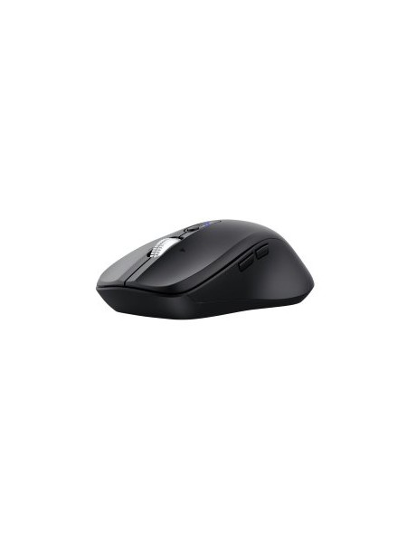 ÷ Mouse trust wireless y bluetooth ferro negro 3200 dpi ajustable 9 botones 3 dispositivos 