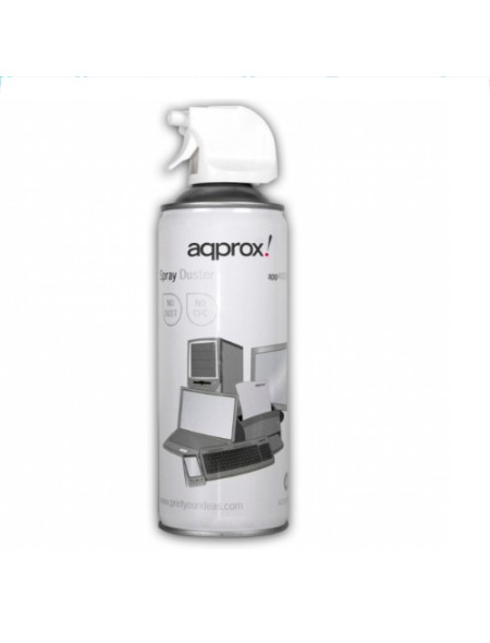 ÷ Spray duster approx 400 ml (aire comprimido, limpieza) approx app400sd version v3