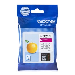 ÷ Tinta original brother lc3211m magenta 3ml