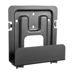 ÷ Aisens - soporte universal de pared para mini pc, router, negro