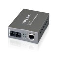 ÷ Convertidor fibra tp-link mc200cm rj45 giga a fibra multimodo sc 1000mb fullduplex hasta 550m montaj
