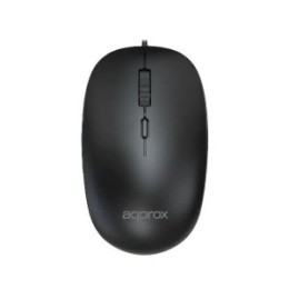 ÷ Mouse approx appxm150 cable 1.35 1600 dpi ajustables 4 botones color negro