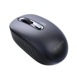 ÷ Mouse approx wireless appxm200 2.4ghz 1600 dpi 4 botones color negro