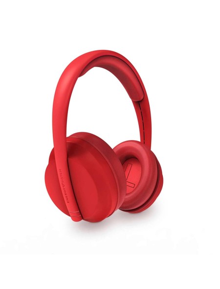 Auriculares Bluetooth Energy Sistem Hoshi Eco / BT5.3 / 23h Bateria / Diadema ajustable / Graves Profundos / Rojo / 457557