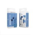 Auriculares Energy Sistem EasyPods / Conector Jack 3.5 / Cable 1.2 / Microfono Integrado / Control de Volumen / Azul / 459308