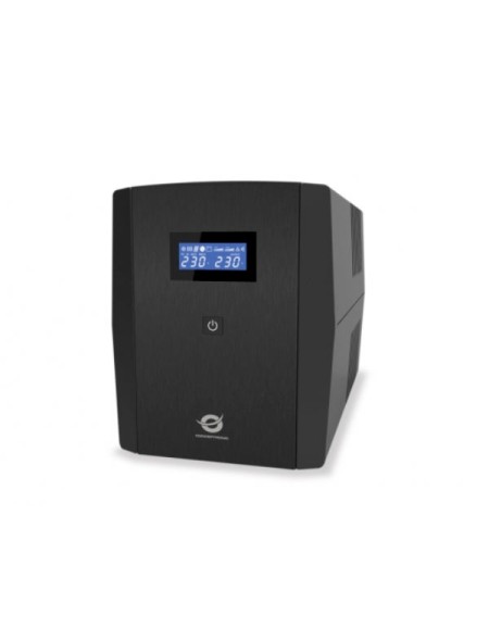 ÷ Sai 1200va conceptronic 720w 2 shucko + 3 iec proteccion puerto lan modem