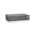 ÷ Switch no gestionable level one fgp-1000 10p 8xpoe 100mb 1xgb 1xgb sfp 120w carcasa metalica