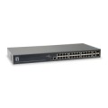 ÷ Switch gestionable levelone l3 gep-2681 26p 24xgb poe 2x rj45/sfp 185w