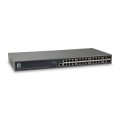 ÷ Switch gestionable levelone l3 gep-2682 26p 24xgb poe 2x rj45/sfp 370w