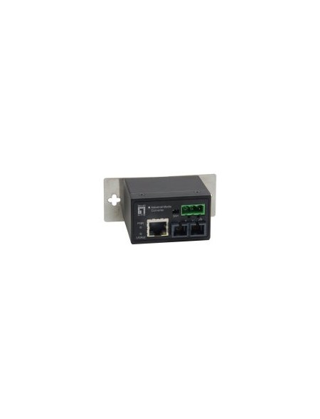 ÷ Convertidor fibra level one iec-4002 rj45 ethernet a fibra multimodo st 2km