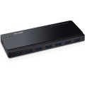 ÷ Hub usb 3.0 tp-link uh720 usb 3.0 7 puertos + 2 puertos de carga dise?o escritorio con adptador de c