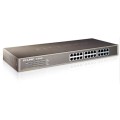 ÷ Switch no gestionable tp-link sf1024 24p ethernet carcasa metalica 19