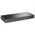 ÷ Switch semigestionable tp-link sg1218mpe 16p giga poe/poe+ alimentacion poe 192w rack 19