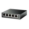 ÷ Switch semigestionables poe+ tp-link sg105pe 5p gigabit 4p poe+ total poe 65w carcasa metalica