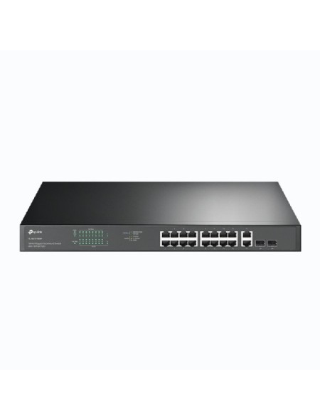 ÷ Switch semigestionable tp-link sg1218mp 16p giga poe/poe+ +2p giga no poe alimentacion poe 192w rack