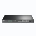 ÷ Switch semigestionable tp-link sg1218mp 16p giga poe/poe+ +2p giga no poe alimentacion poe 192w rack