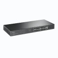 ÷ Switch semigestionable tp-link sg1218mp 16p giga poe/poe+ +2p giga no poe alimentacion poe 192w rack