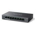 ÷ Switch poe+ no gestionable mercusys ms108gp 8p 10/100/1000 7p poe+ 65w ethernet mini desktop