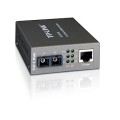 ÷ Convertidor fibra tp-link mc100cm rj45 eth a fibra multimodo sc 100mb fullduplex hasta 2km montaje e