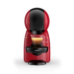 ÷ Cafetera krups piccolo xs dolce gusto 1600 w, 15 bar color rojo y negro