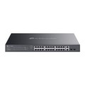 ÷ Switch semigestionable tp-link omada es228gmp 28p 24xlangb poe+ 2xlangb 2xsfp 384w total metal