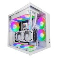 ÷ Caja atx cube mars gaming mcvonew blanco cristal continuo gpu 334mm 1x3.5 2x2.5 