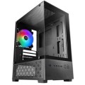 ÷ Caja microatx gaming mars gaming mc-se2 black cristal continuo gpu 290mm 1x3.5 2x2.5 