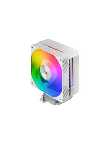 ÷ Ventilador con disipador de cpu mars gaming mcpux4argb blanco argb pwm si 120mm tdp 220w 
