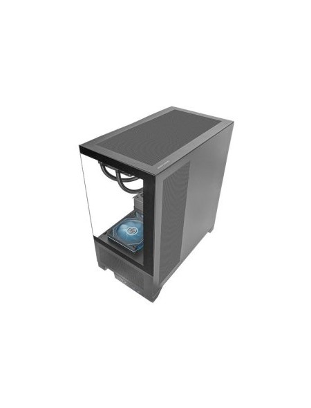 ÷ Caja atx semitorre mars gaming mclcdx negro cristal templado continuo lcd gpu 425mm 3x2.5 o 3x3.5