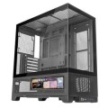 ÷ Caja atx semitorre mars gaming mclcdx negro cristal templado continuo lcd gpu 425mm 3x2.5 o 3x3.5