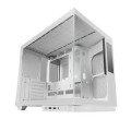 ÷ Caja atx cube mars gaming mcmirage blanco cristal continuo lcd gpu 400mm 1x3.5 2x2.5 