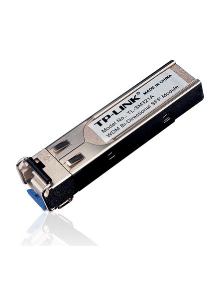 ÷ Transceiver tp-link sm321a bidireccional wdm giga monomodo lc tx:1550nm/rx:1310nm hasta 10km