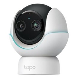 ÷ Camara interior ip tp-link tapo c480 babycam 4mp 2k doble lente soporte cuna audio bidireccional can