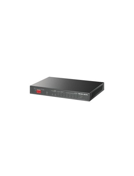 ÷ Switch poe+ no gestionable mercusys ms110gmp 10p 8xrj45 gb poe+ 2xrj45 gb 11w 
