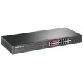 ÷ Switch no gestionable mercusys ms118cp 18p 16xrj45 100mbps poe+ 2x1gbps 2xsfp 1gbps enrackable