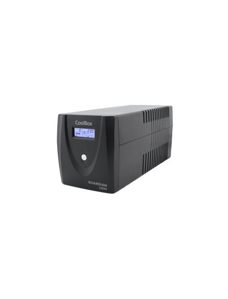 ÷ Sai coolbox guardian 3 1200va con lcd 720w 4xschuko color negro 