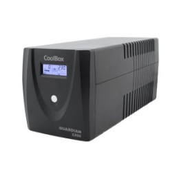 ÷ Sai coolbox guardian 3 1200va con lcd 720w 4xschuko color negro 