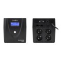 ÷ Sai coolbox guardian 3 1200va con lcd 720w 4xschuko color negro 