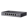 ÷ Switch semigestionable tp-link omada es206gp 6p 4xlangb poe+ 2xlangb 65w total metal