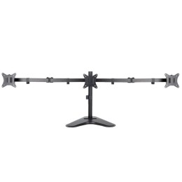 ÷ Soporte de mesa con base tooq db1704tn-b para 3 pantallas de 17
