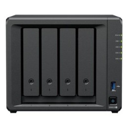 ÷ Servidor nas synology ds925+ 4 bahias  raid jbod 0,1,5,6,10 - 4gb ram 
