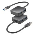 ÷ Hub  usb 3.0 ngs ihub tiny 3.0 4xusb-a cable integrado color negro