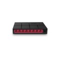 ÷ Switch no gestionable mercusys ms108g 8p 10/100/1000 ethernet mini desktop