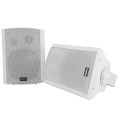 ÷ Altavoces 2.0 autoamplificados approx color blanco 30w por canal input 2xrca 1xjack 1x5 pin bt