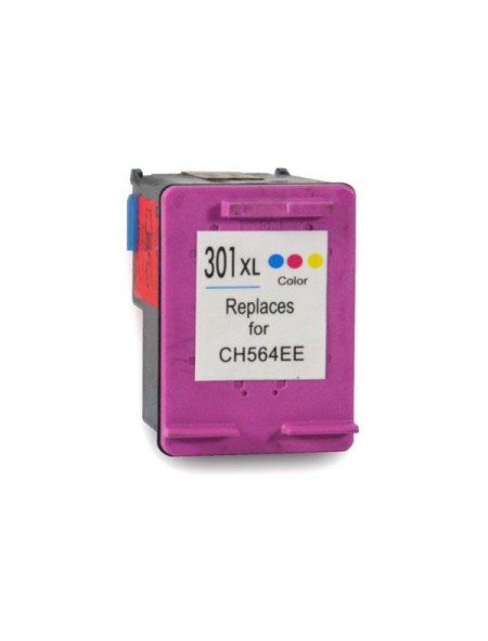 Tinta reciclada genérica para HP N301 XL Color ch564ee Ultima version