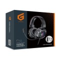 Auriculares con microfono Gaming RGB 7.1 Conceptronic Athan03b / 50mm / Compatible Pc - Ps5 - Xbox One / Almohadillas de cuero