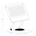 Soporte plegable 360º para Tablet - Dispositivos hasta 13